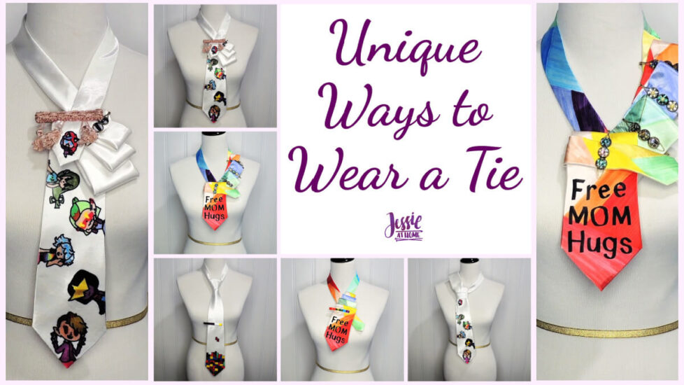 Unique Ways to Wear a Tie by Jessie At Home - Social