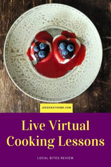 Live Virtual Cooking Lessons From Around the World - Local Bites Review by Jessie At Home - Pin 2
