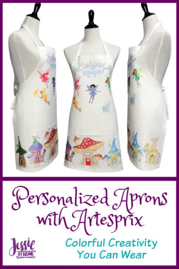 Personalized Aprons with Artesprix by Jessie At Home - Pin 2