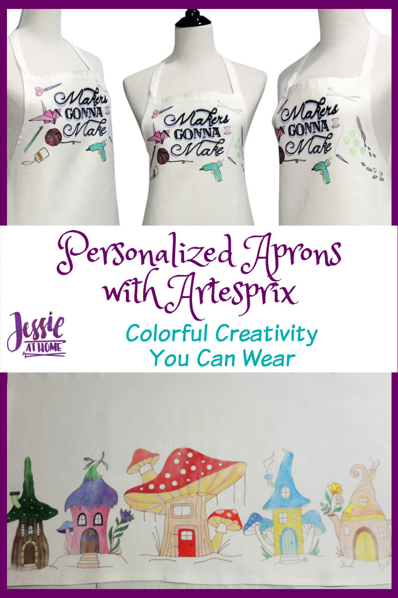 Personalized Aprons with Artesprix - Colorful Creativity You Can Wear