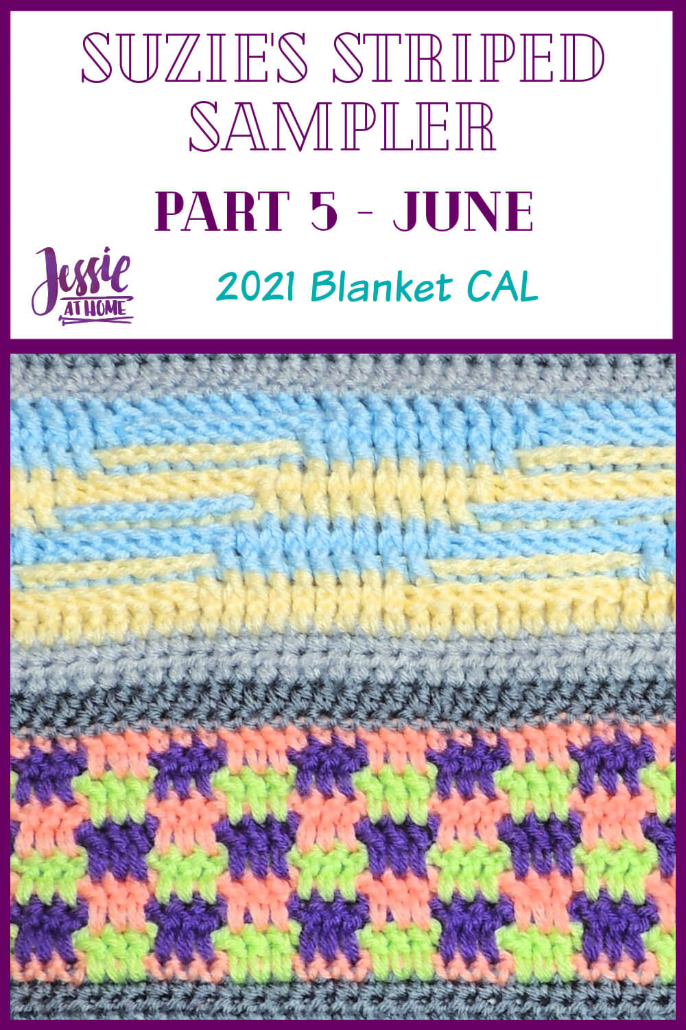 Suzie's Striped Sampler Part 5 by Jessie At Home - Feature