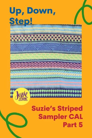 Up, Down, Step! Suzie’s Striped Sampler CAL Part 5 by Jessie At Home - Pin 2