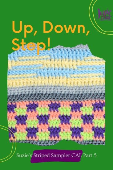 Up, Down, Step! Suzie’s Striped Sampler CAL Part 5 by Jessie At Home - Pin 3