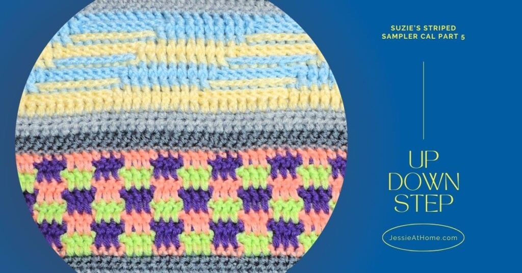 Up, Down, Step! Suzie’s Striped Sampler CAL Part 5 by Jessie At Home - Social