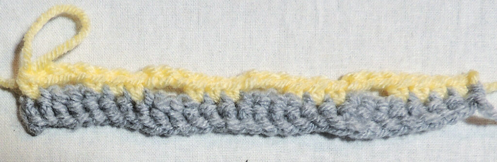 Up & Down Stitch - Row 2