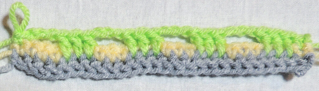 Up & Down Stitch - Row 3