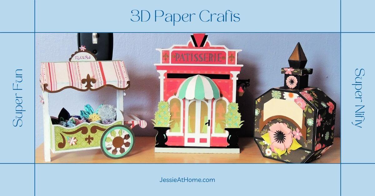 3D Paper Crafts – Create Something Beautiful and Unbelievable