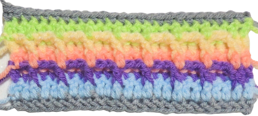 Waffle Stitch Swatch