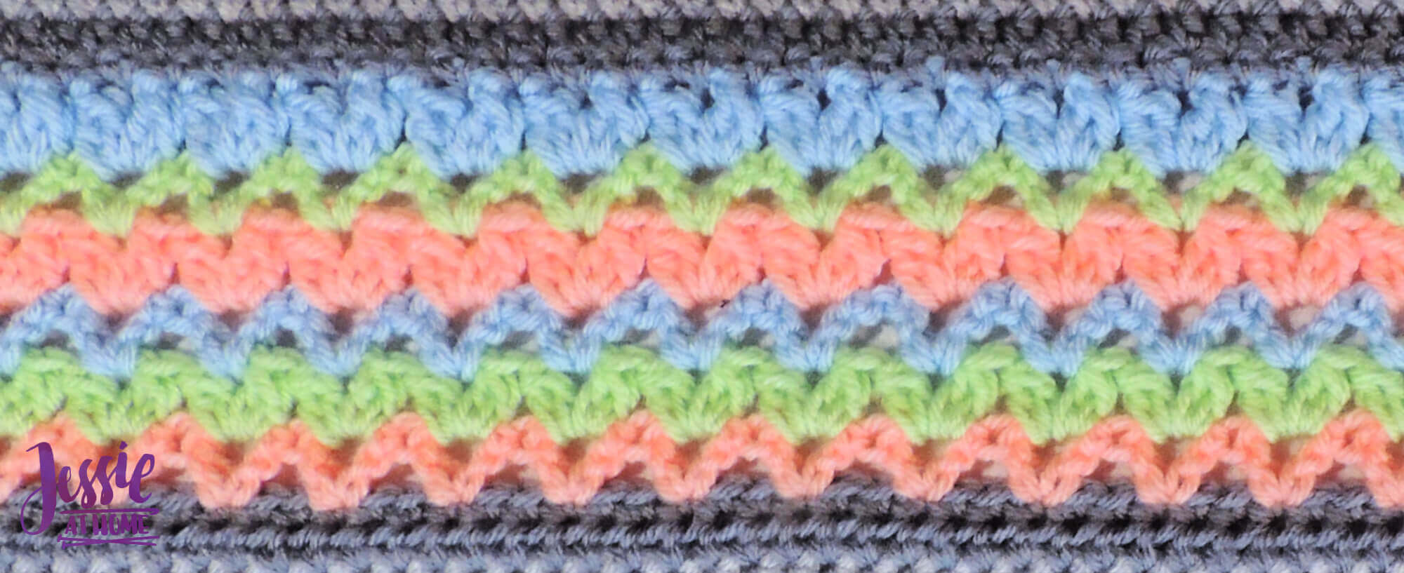 Free Crochet Along Blanket Pattern, Part 7