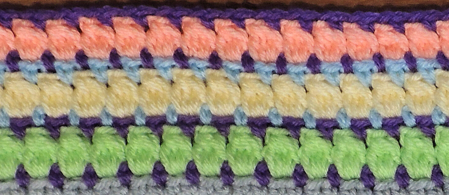 How to Crochet a Cluster Stitch Border Around a Blanket