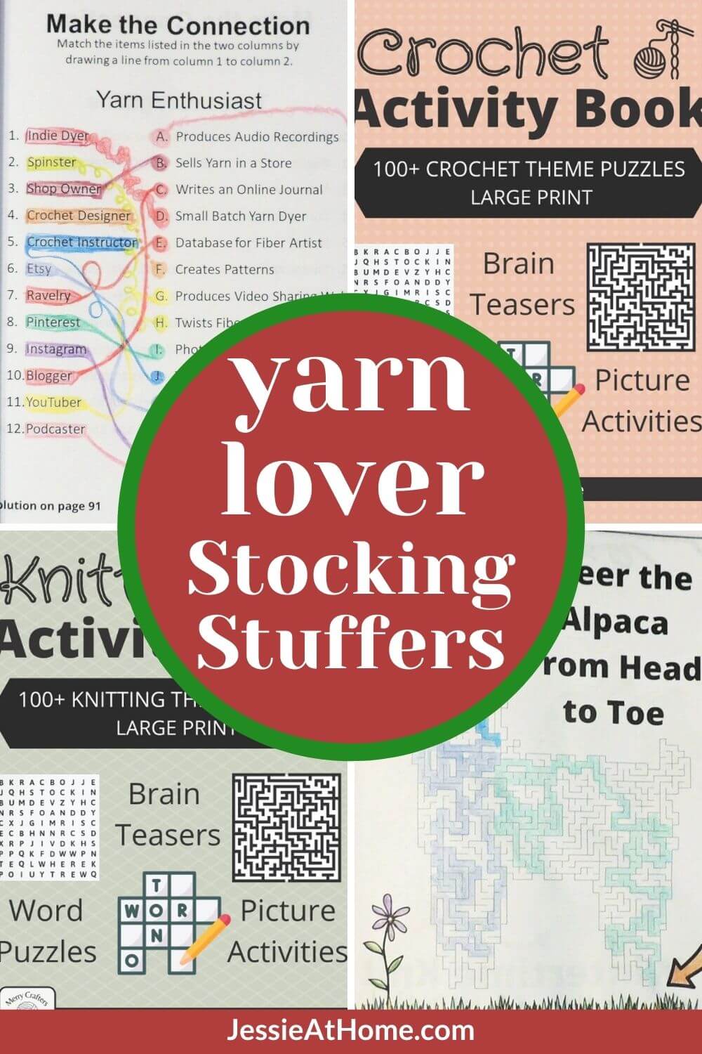 Gifts for Yarn Lovers – Crochet and Knit Puzzle Books They’re Sure To Love