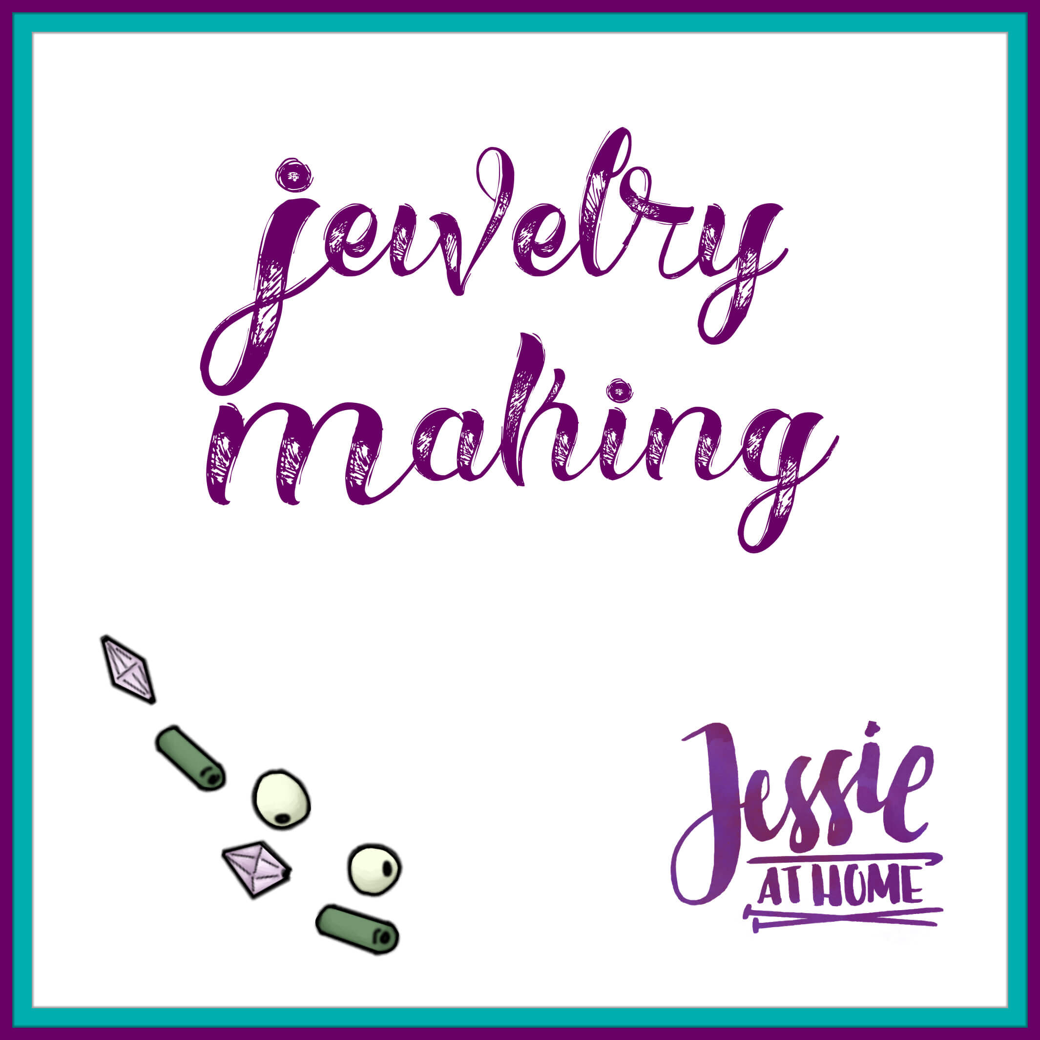 Jewelry Making Menu on Jessie At Home