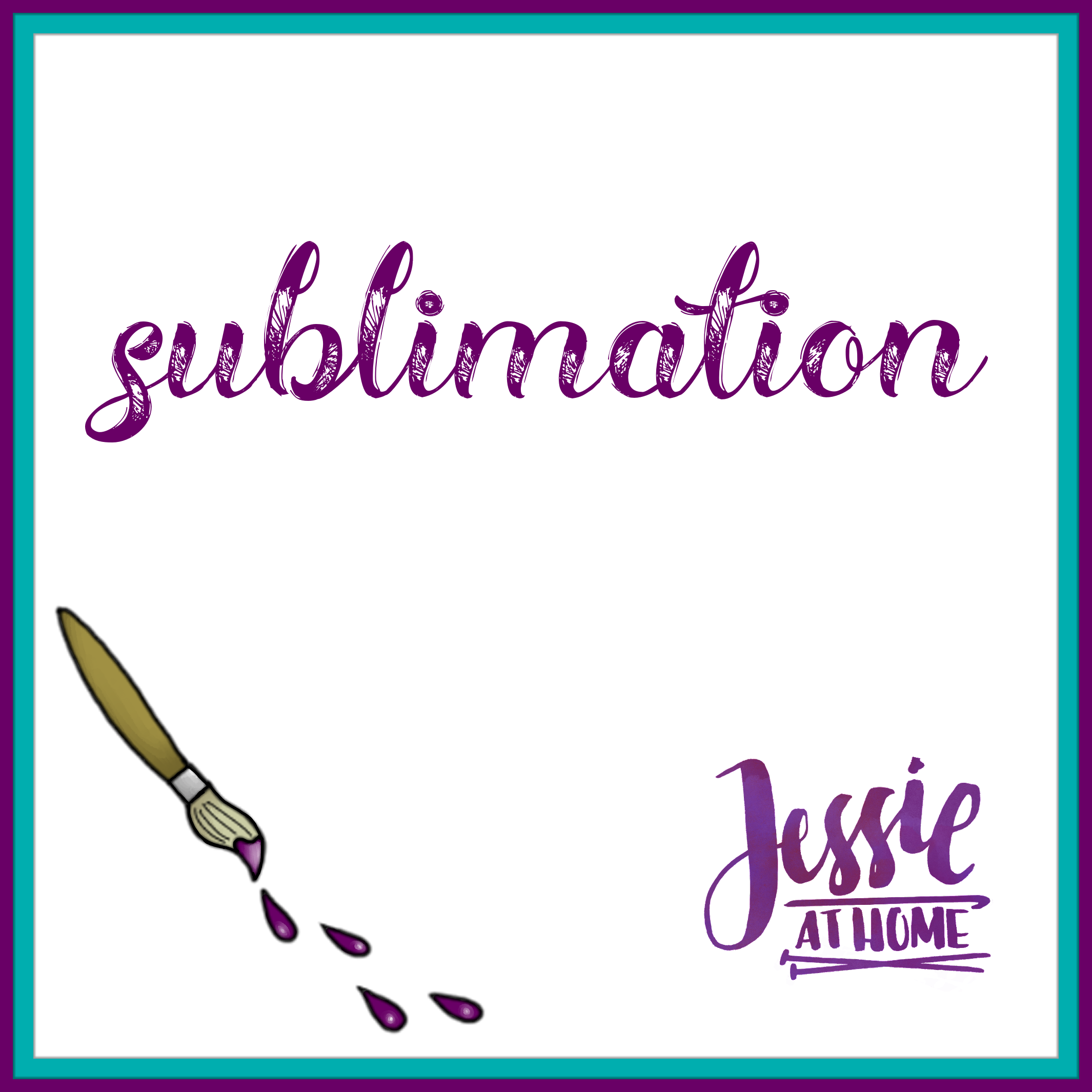 Sublimation Menu on Jessie At Home