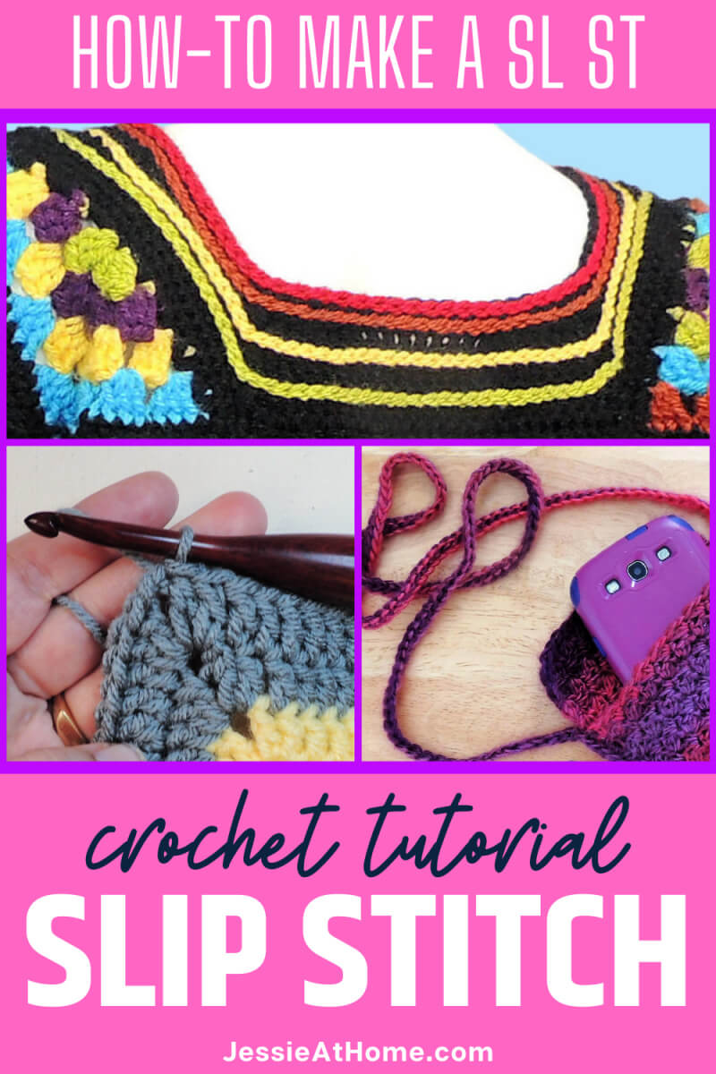 Crochet Slip Stitch To Join – How to Sl St