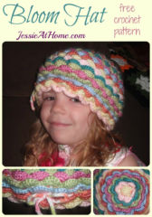 Bloom Hat ~ Free Crochet Pattern by Jessie At Home Bloom Hat ~ Free Crochet Pattern by Jessie At Home
