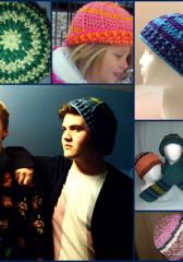 Free-Crochet-Pattern-Raised-Stripe-Hat-Jessie-At-Home Free-Crochet-Pattern-Raised-Stripe-Hat-Jessie-At-Home