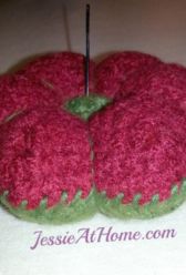 Free-Crochet-Pattern-Felted-Floral-Pin-Cushion-by-Jessie-At-Home Free-Crochet-Pattern-Felted-Floral-Pin-Cushion-by-Jessie-At-Home