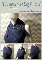 Dragon Wing Cowl ~ free knit pattern by Jessie At Home Dragon Wing Cowl ~ free knit pattern by Jessie At Home