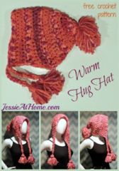 Warm Hug Hat ~ free crochet pattern by Jessie At Home Warm Hug Hat ~ free crochet pattern by Jessie At Home
