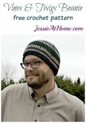 Vines & Twigs Beanie free crochet pattern by Jessie At Home Vines & Twigs Beanie free crochet pattern by Jessie At Home