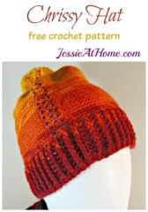 Chrissy Hat - free crochet pattern by Jessie At Home Chrissy Hat - free crochet pattern by Jessie At Home