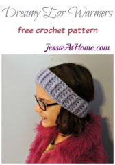 Dreamy Ear Warmers - free crochet pattern by Jessie At Home Dreamy Ear Warmers - free crochet pattern by Jessie At Home