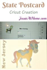 State Postcard Cricut Creation by Jessie At Home Make a post card using a Cricut - State Postcard Cricut Creation by Jessie At Home