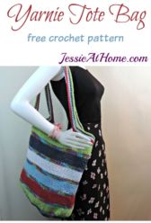 Yarnie Tote Bag - free crochet pattern by Jessie At Home Yarnie Tote Bag - free crochet pattern by Jessie At Home