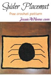 Spider Placemat free crochet pattern by Jessie At Home Spider Placemat free crochet pattern by Jessie At Home