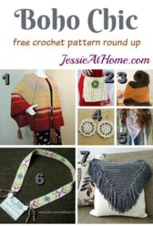 Boho Chic free crochet pattern round up from Jessie At Home Boho Chic free crochet pattern round up from Jessie At Home