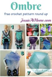 Ombre free crochet pattern round up by Jessie At Home Ombre free crochet pattern round up by Jessie At Home