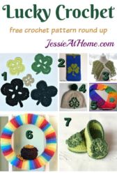 Lucky Crochet free crochet pattern round up from Jessie At Home Lucky Crochet free crochet pattern round up from Jessie At Home