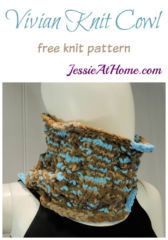 Vivian Knit Cowl free knit pattern by Jessie At Home Vivian Knit Cowl free knit pattern by Jessie At Home