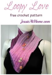 Loopy Love - free Jacob's Ladder Crochet Pattern by Jessie At Home Loopy Love - free Jacob's Ladder Crochet Pattern by Jessie At Home