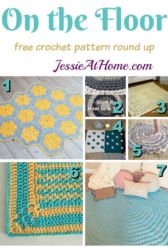 On the Floor free crochet pattern round up from Jessie At Home On the Floor free crochet pattern round up from Jessie At Home