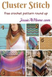 Double Crochet Cluster Stitch free crochet pattern round up from Jessie At Home Double Crochet Cluster Stitch free crochet pattern round up from Jessie At Home
