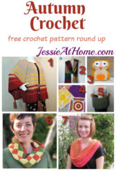Autumn Crochet - free crochet pattern round up from Jessie At Home Autumn Crochet - free crochet pattern round up from Jessie At Home