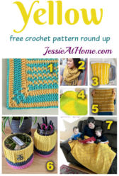 Crochet in Yellow - free crochet pattern round up from Jessie At Home Crochet in Yellow - free crochet pattern round up from Jessie At Home