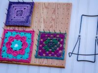 BlocksAll 12 inch Adjustable Afghan Granny Square Combination EZBlocker From Chetnanigans