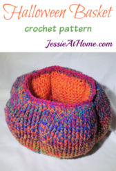 Halloween Basket Crochet Pattern by Jessie At Home Halloween Basket Crochet Pattern by Jessie At Home