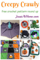 Creepy Crawly Crochet free crochet pattern round up from Jessie At Home Creepy Crawly Crochet free crochet pattern round up from Jessie At Home