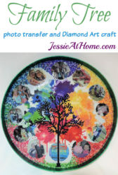 Family Tree photo transfer and Diamond Art craft by Jessie At Home Family Tree photo transfer and Diamond Art craft by Jessie At Home
